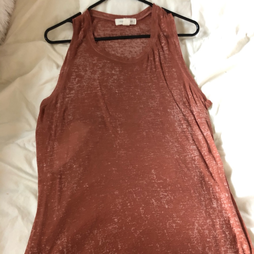 Tunic top with accent cut outs
